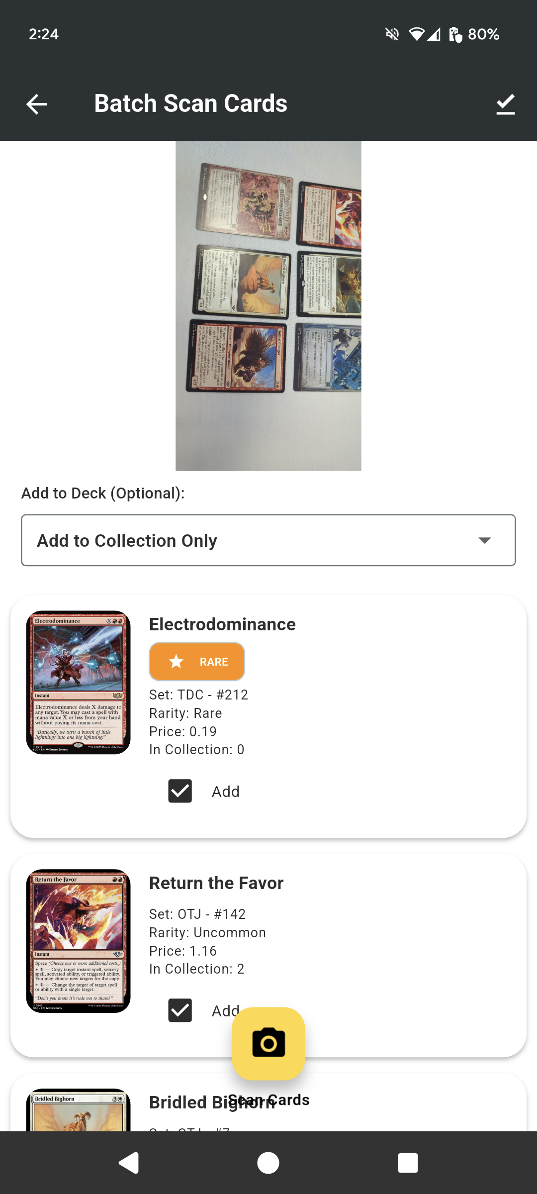 Cardivore App Screenshot 4 - Deck Building